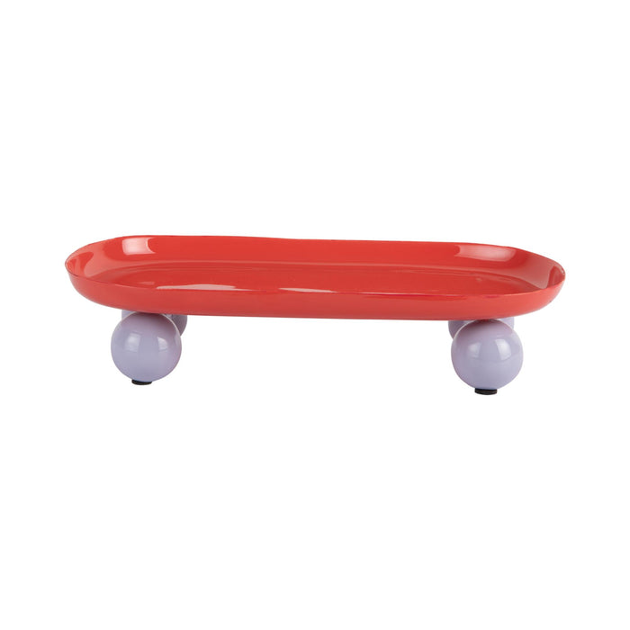 present time - Tray Double Funky Oval Large