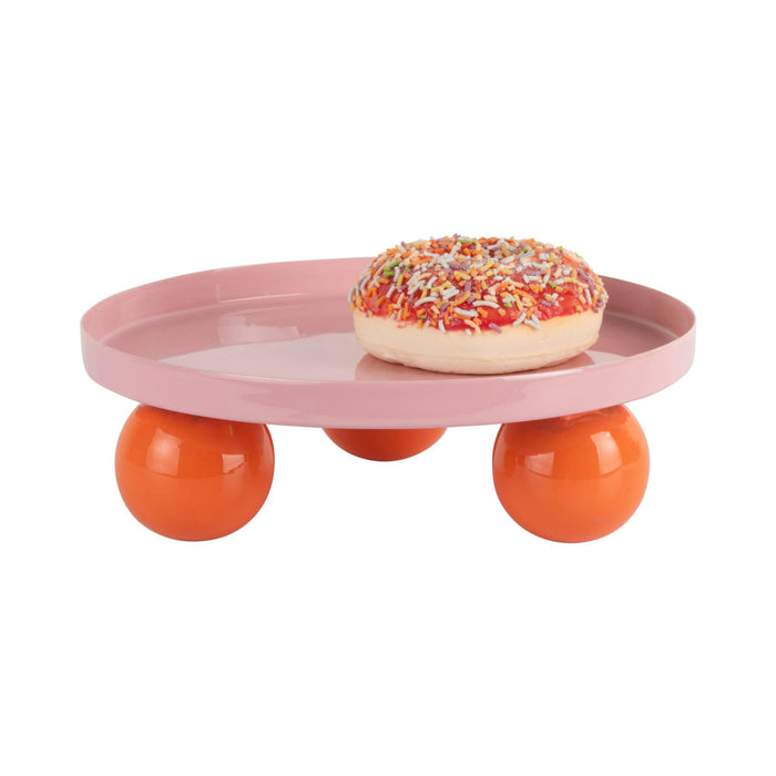 present time - Tray Double Funky Round