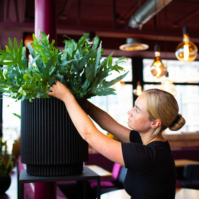 Capi Europe - Vaas cilinder Groove NL - 41x43 - Koper