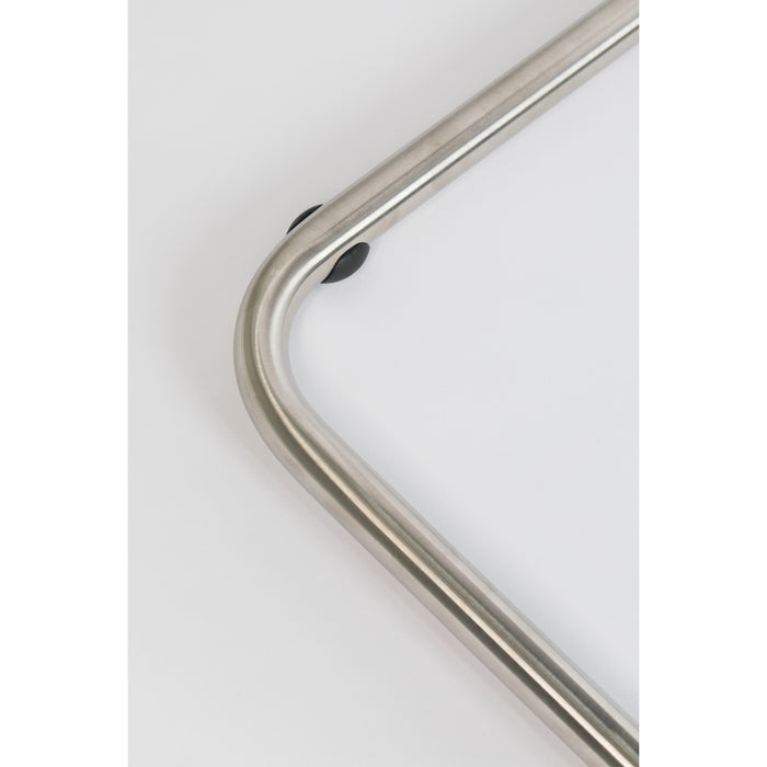 Zuiver Ridge Rib Brushed Stoel Grijs - Set van 2