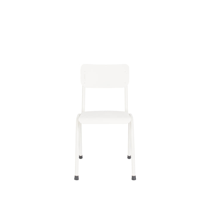 Zuiver Back To School Tuinstoel Wit - Set van 2