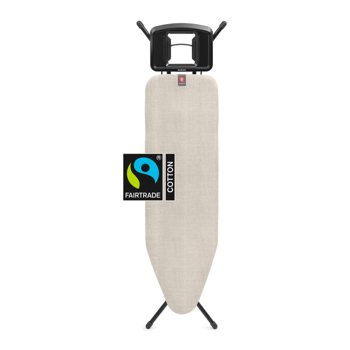 Brabantia Strijkplank B met Strijkijzerhouder 124 x 38 cm - Denim Grey