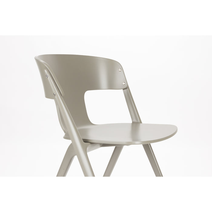 Zuiver Horizon Tuinstoelen Taupe - Set van 4