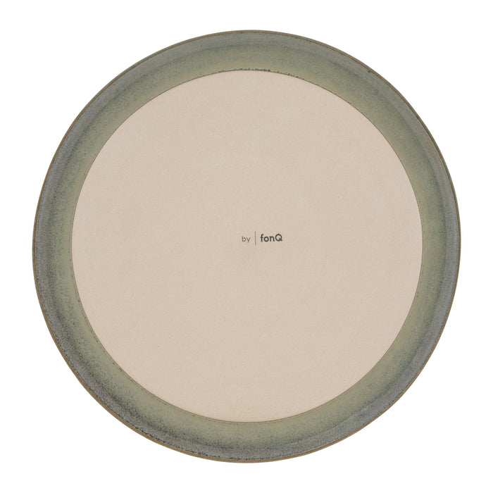 by fonQ Verda Dinerborden 4st. - Ø 26 cm - Groen