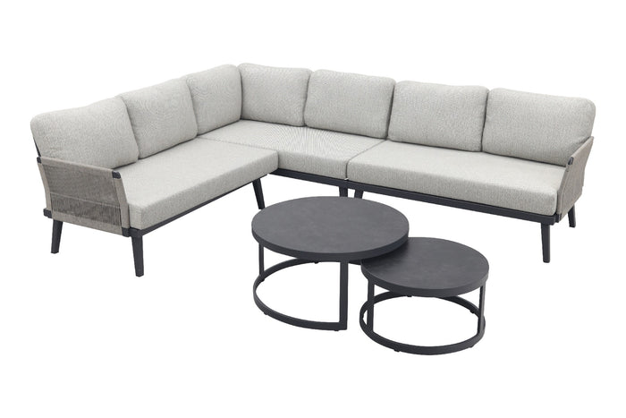 VDG Durban|Rhodos loungeset - hoekbank - 3-delig