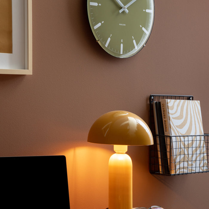 Karlsson - Wall Clock Realista Dome