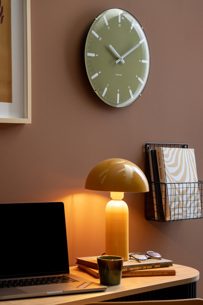 Karlsson - Wall Clock Realista Dome