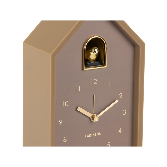 Karlsson - Alarm Clock Modern Cuckoo Oro