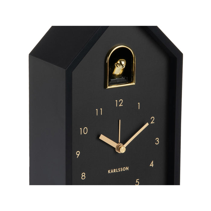 Karlsson - Alarm Clock Modern Cuckoo Oro