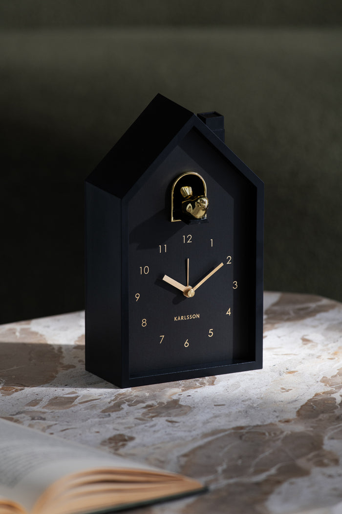Karlsson - Alarm Clock Modern Cuckoo Oro