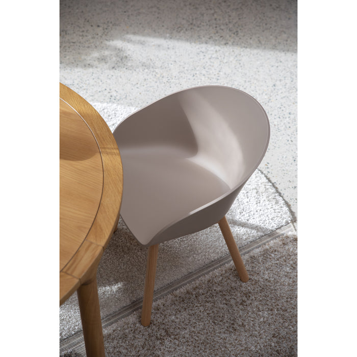 Zuiver Void Eetkamerstoelen Eiken Beige| Bruin - Set van 2