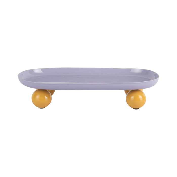present time - Tray Double Funky Oval Large