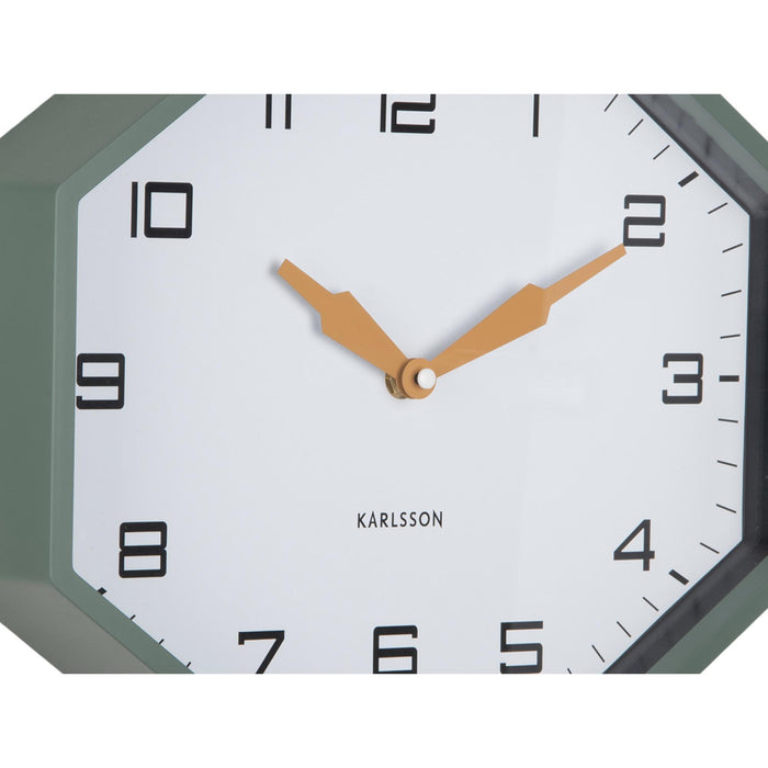 Karlsson - Wall Clock Modern Factory Octagon
