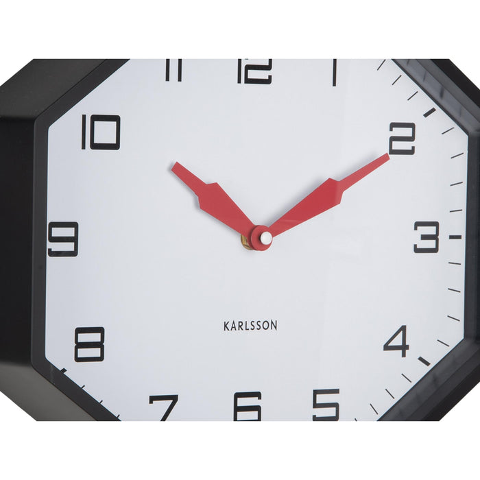 Karlsson - Wall Clock Modern Factory Octagon