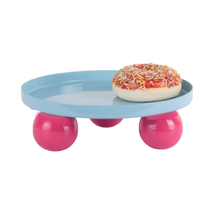 present time - Tray Double Funky Round