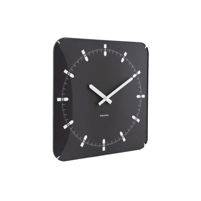 Karlsson - Wall Clock Sucinto Dome Square