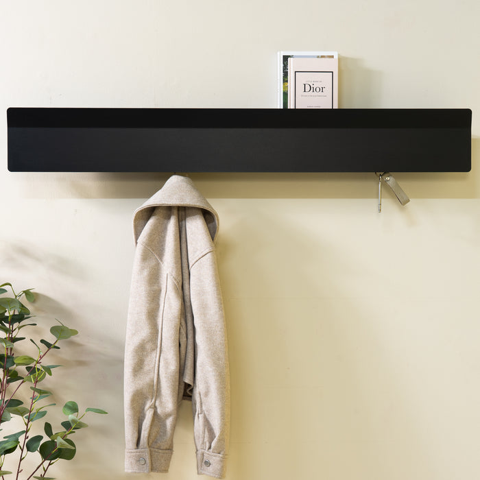 Spinder Design kapstok Vigilo 120 - Zwart - 12 haken