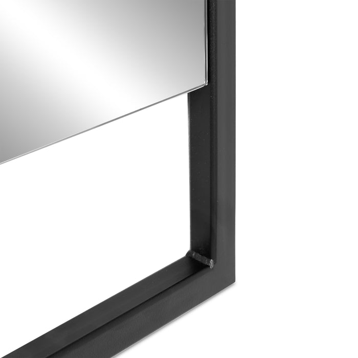 Spinder Design spiegel Luma S - Zwart