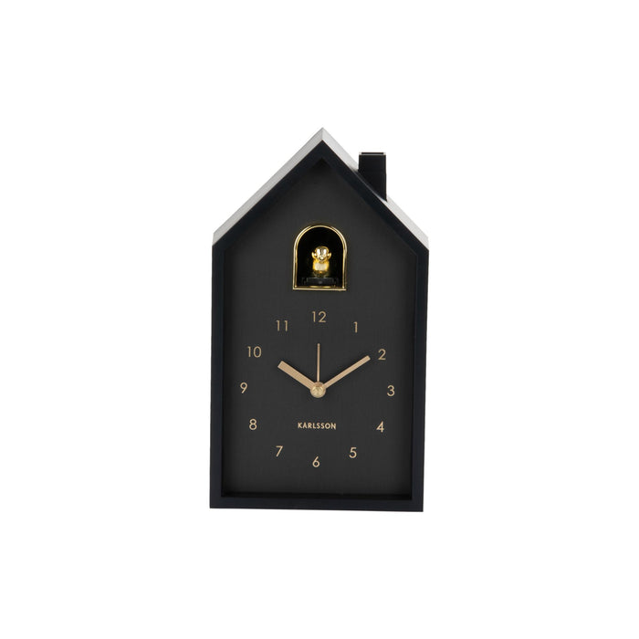 Karlsson - Alarm Clock Modern Cuckoo Oro