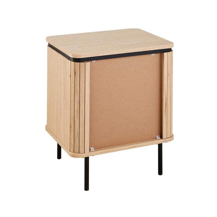 Calicosy - Lameller Nachtkastje MALAGA - H55 cm - Eikenlook