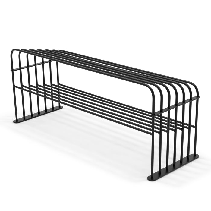 Spinder Design schoenenrek Grid 100 - Zwart - 10 paar schoenen