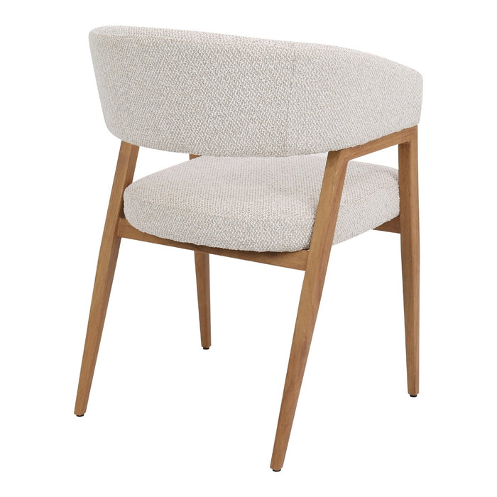 DÉJA Living - Eetkamerstoel Beige|Naturel - Fureso - Set van 2