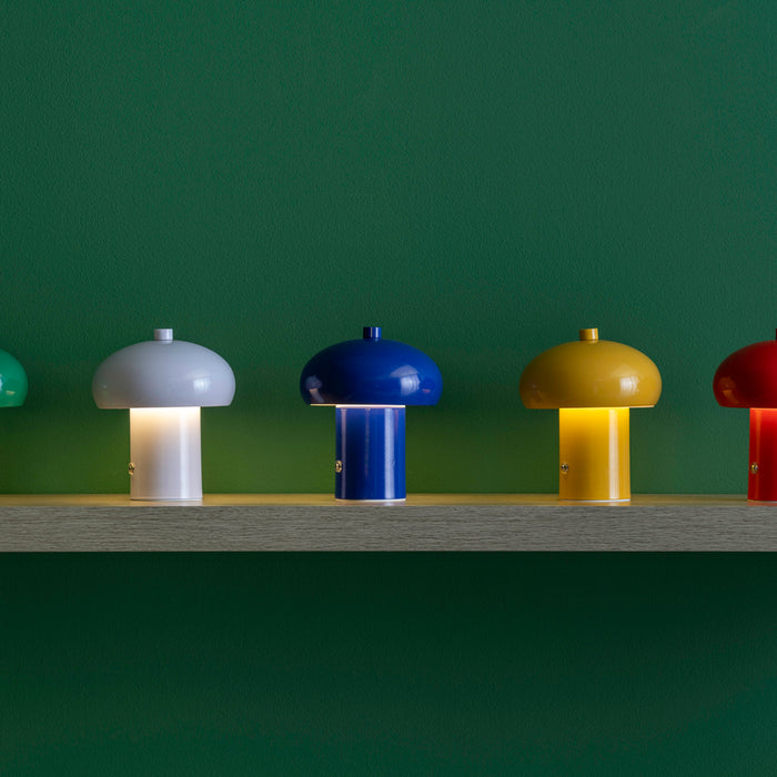 Leitmotiv Tafellamp Retro Seta Led - Groen - 12.5x12.5x15cm