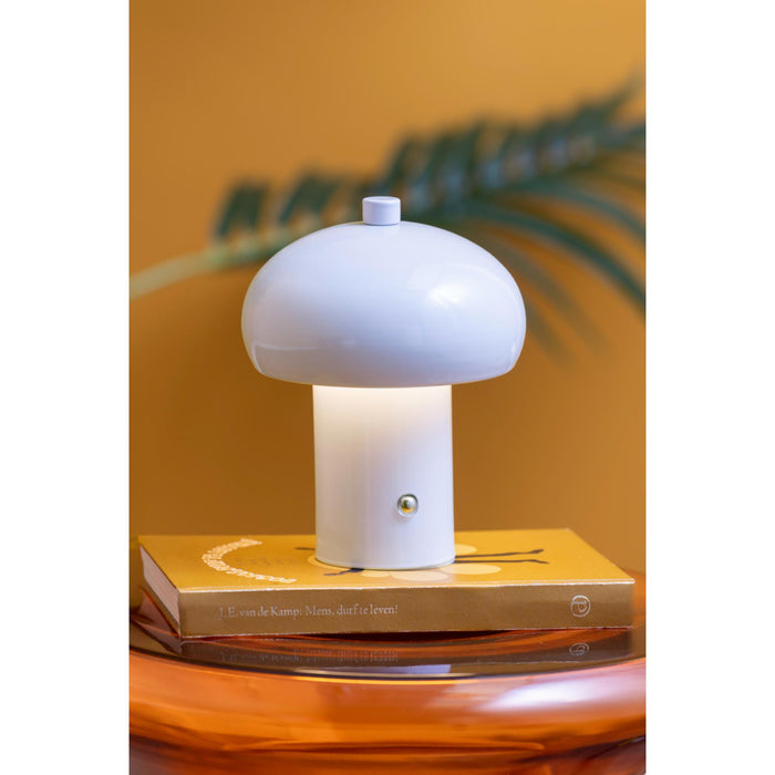 Leitmotiv Tafellamp Retro Seta Led - Paars - 12.5x12.5x15cm