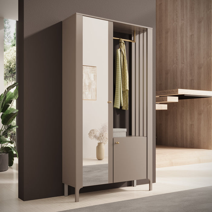 Meubella - Kapstok Madison - Beige - 105 cm