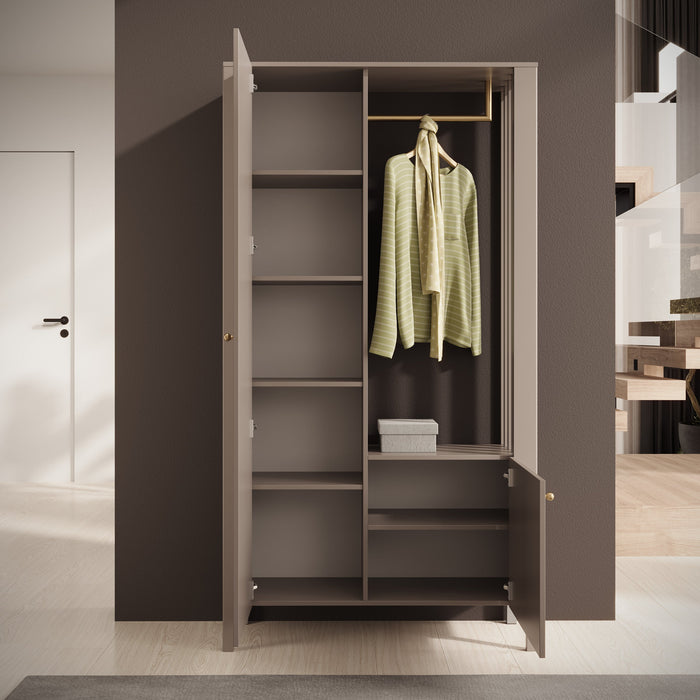 Meubella - Kapstok Madison - Beige - 105 cm