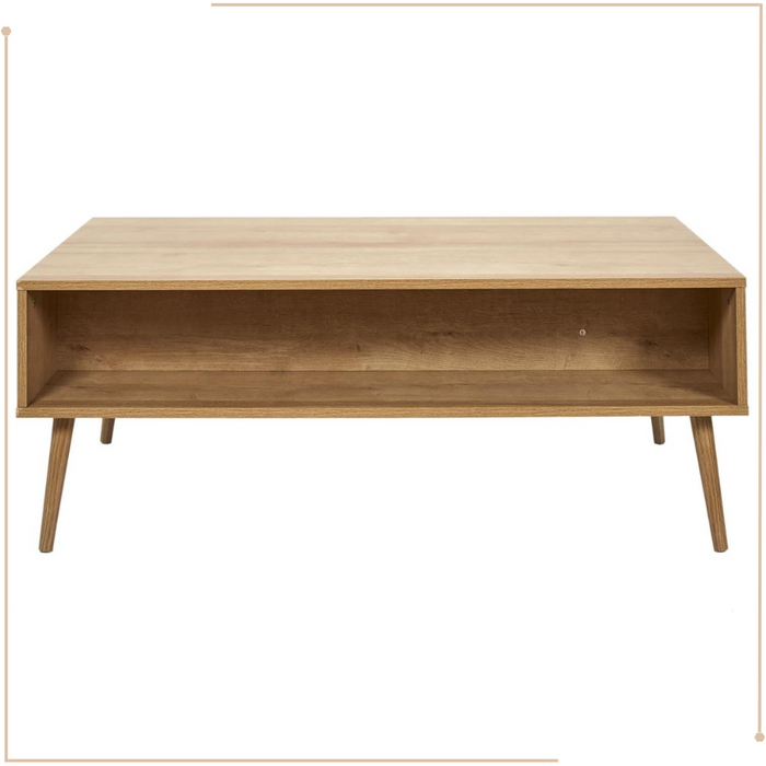 MISOU Bali Koffietafel Salontafel Woonkamer Rechthoekige Tafel Rota...