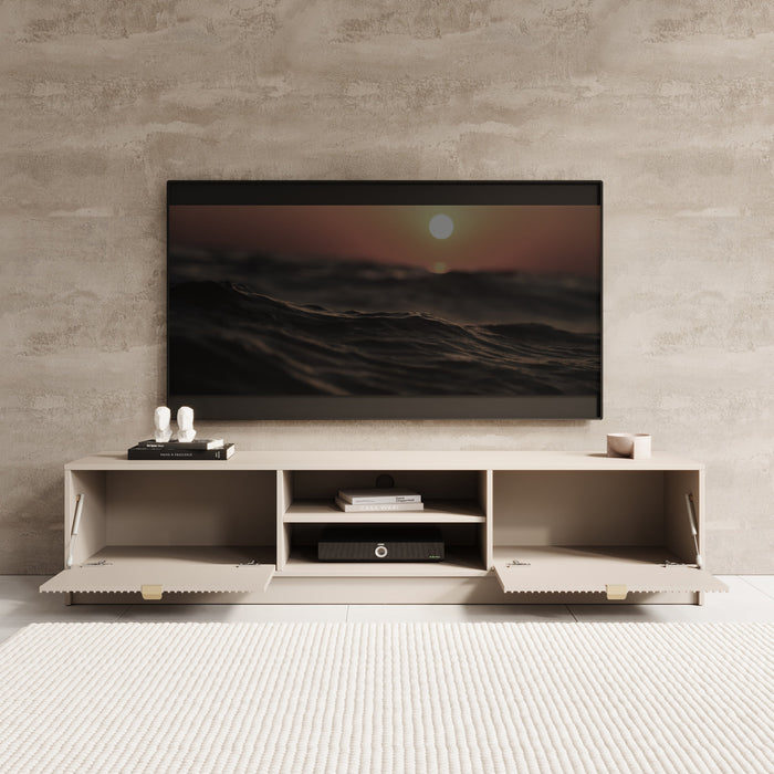 Meubella - TV-Meubel Tavares - Beige - 180 cm
