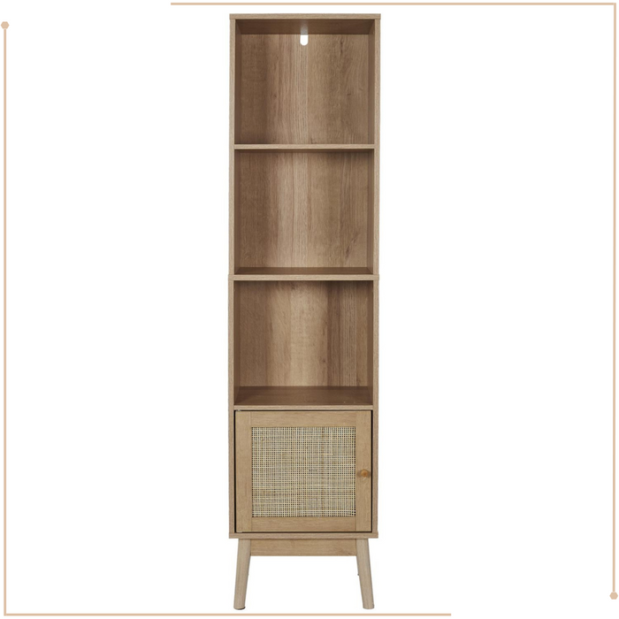 MISOU Bali Wandkast Staande Opberkast Badkamer Woonkamer Vakkenkast...