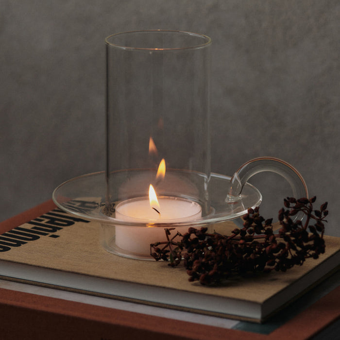 Ferm Living Luce Waxinelichthouder - Transparant