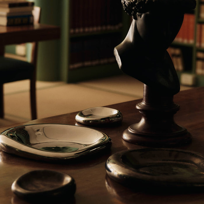 Ferm Living Bellure Schaal - Ø 35 cm - Brons