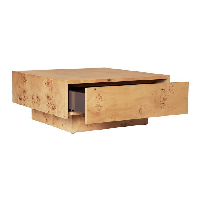 Ferm Living Burl Salontafel met Lade - Natural