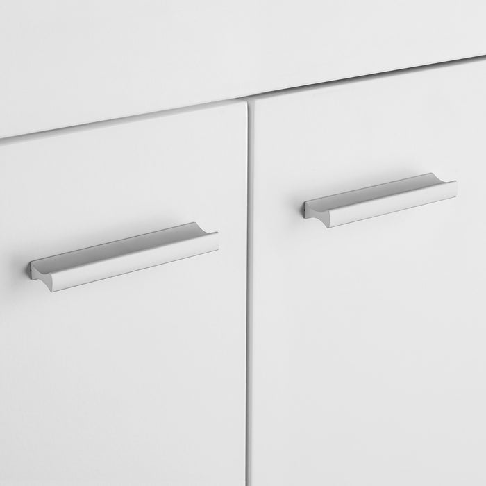 tectake® Wastafelonderkast Idris, 2 vakken, draagkracht 35 kg