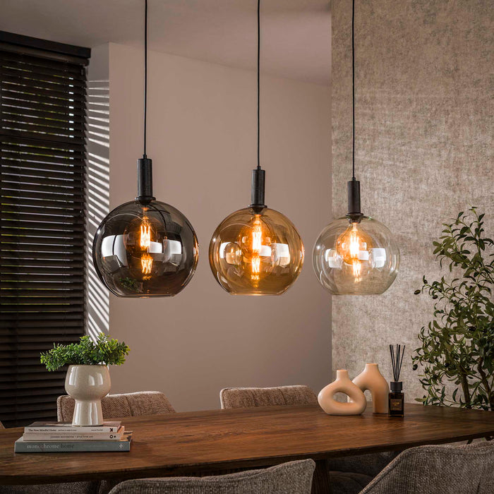 Giga Meubel - Hanglamp 3-lichts - 115x30x150cm - Sfera