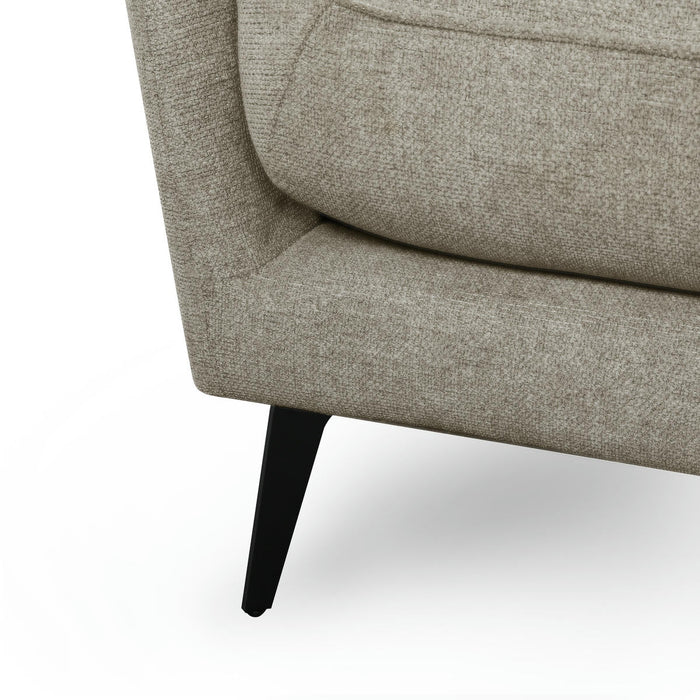 Giga Meubel - Fauteuil Beige Stof - 119x92x84cm - Bari