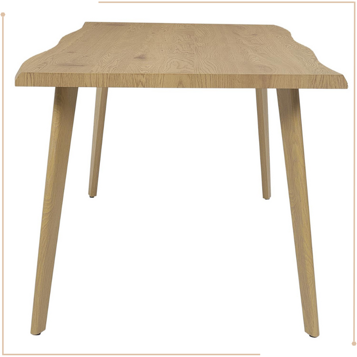MISOU Calypso Uitschuifbare Eettafel 6 tot 8 Personen Tafel Uitschu...
