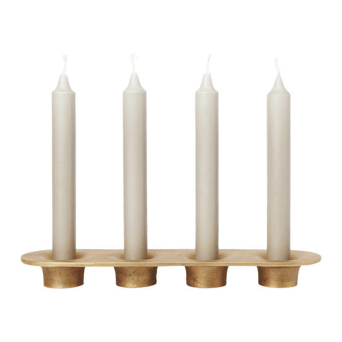 Ferm Living Soothe Kandelaar - Messing