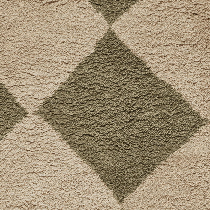 Ferm Living Tilt Vloerkleed 140 x 200 cm - Elm Green