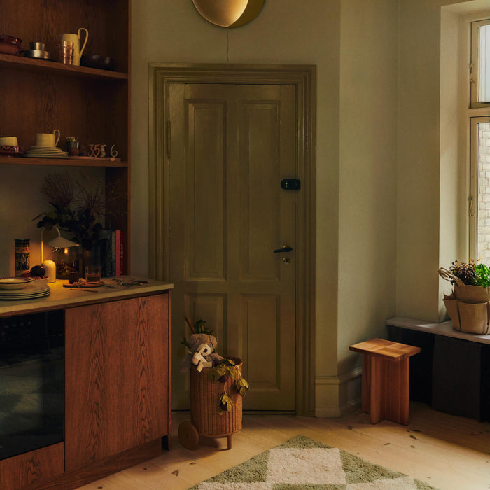 Ferm Living Tukki Trolley - Natural