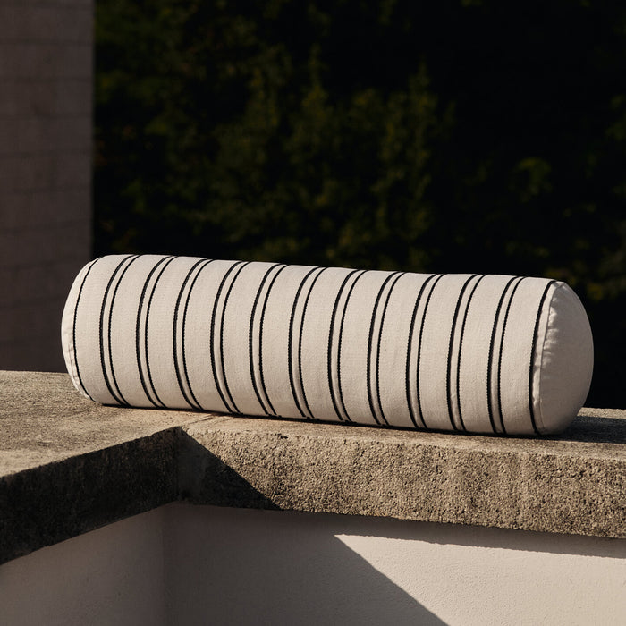 Ferm Living Twill Sierkussen - Cilinder 60 x 20 cm - Off-White