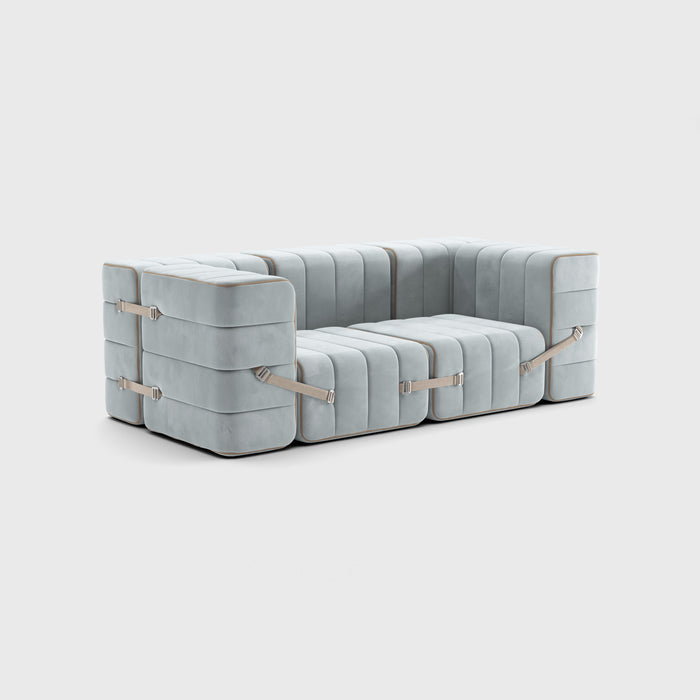 Curt-Set 7 - Barcelona - River (licht blauw)