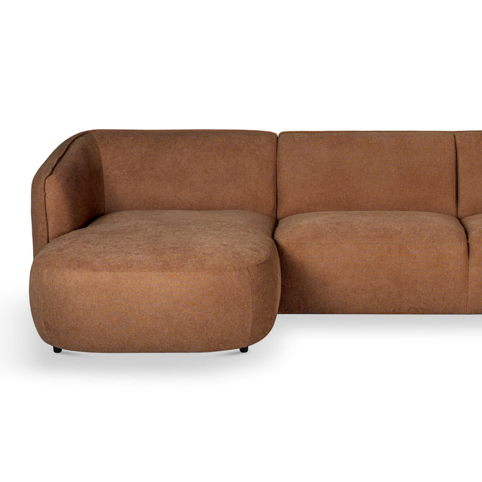 by fonQ Soft U-bank Rechts - Micro Chenille - Terra