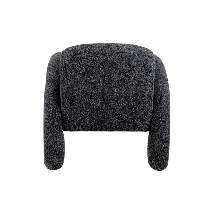 Leitmotiv Stoel Brazo Melange - Zwart - 88x74x74cm