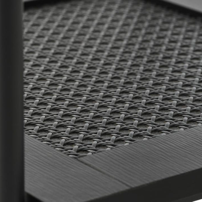 Giga Living - Nachtkastje Zwart - 45x45x55cm - Pensacola