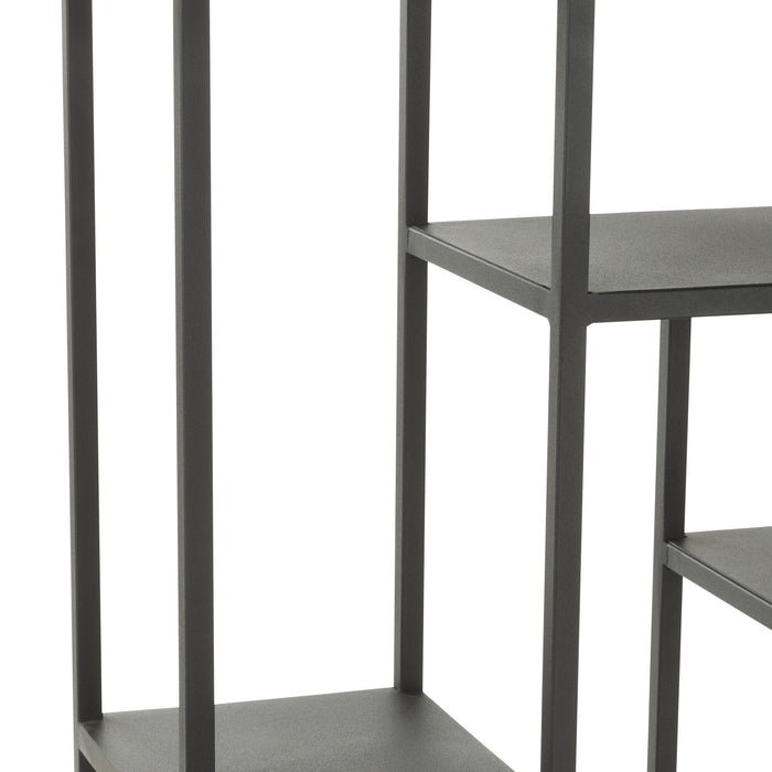 J-Line rek Ongelijke Legplank - metaal - zwart