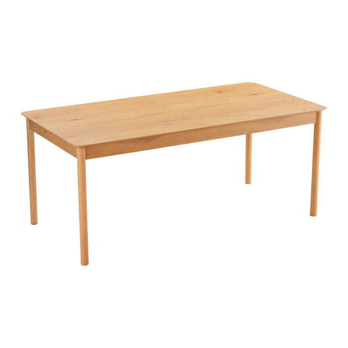 by fonQ Frisk Eettafel Uitschuifbaar 180/230 x 90 cm - Eiken